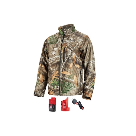 Milwaukee Tool M12 Heated Quietshell Jacket Kit, Small (Realtree Camo) 222C-21S
